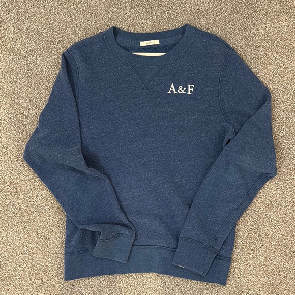 Abercrombie & Fitch Men's Blue Sweater - Picture 1 of 3